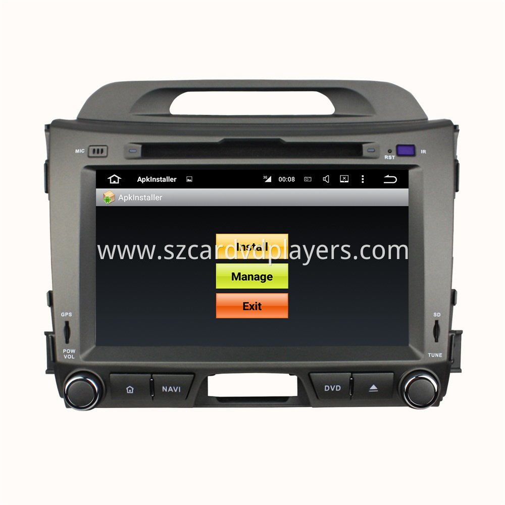 2010 2013 Kia Sportage Android 7 1 1 Aftermarket Radio